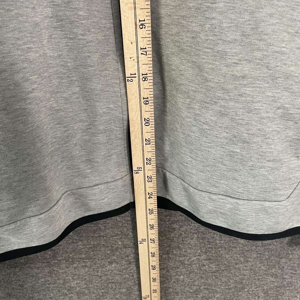 Nike Tech Fleece Hoodie Mens Medium Gray Full Zip Windrunner Sweatshirt CU4489 - Picture 4 of 9